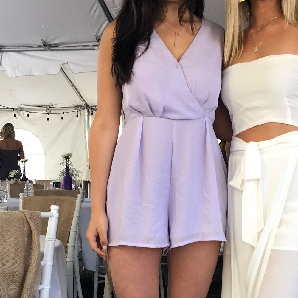 Lavender Romper